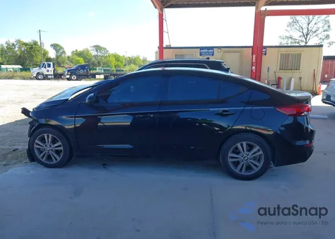 2018 Hyundai Elantra Sel из США, поврежденный, VIN 5NPD84LF2JH367908